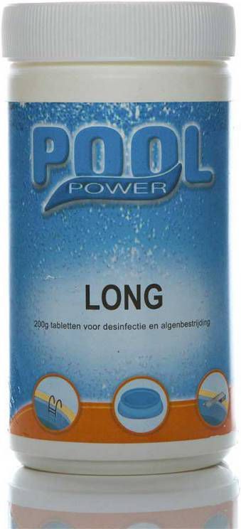 Pool power Long 200gr. zuiverende tabletten