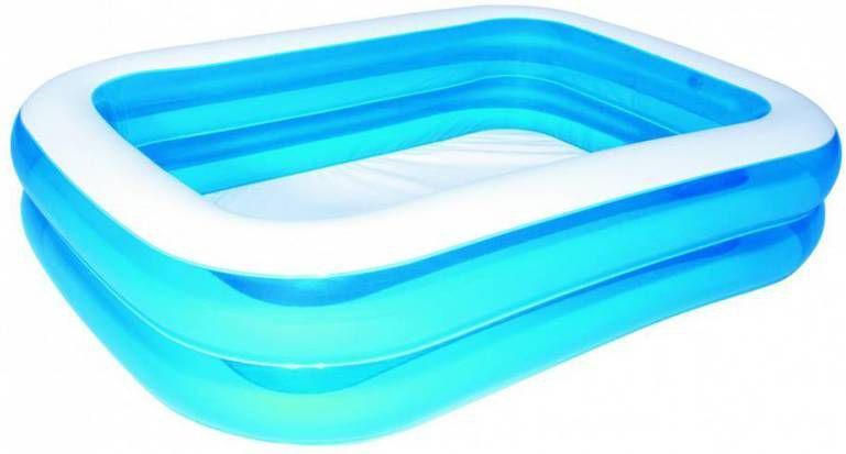 Bestway Opblaaszwembad Blauw 201 X 150 X 51 Cm