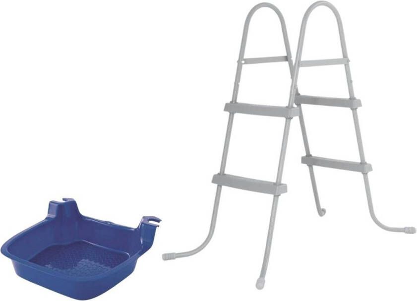Bestway Zwembadtrap 84 Cm & Voetenbad