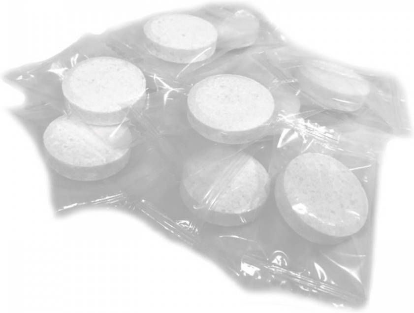Interline Tabletten Patroonfilters Filterflock Wit 10 Stuks
