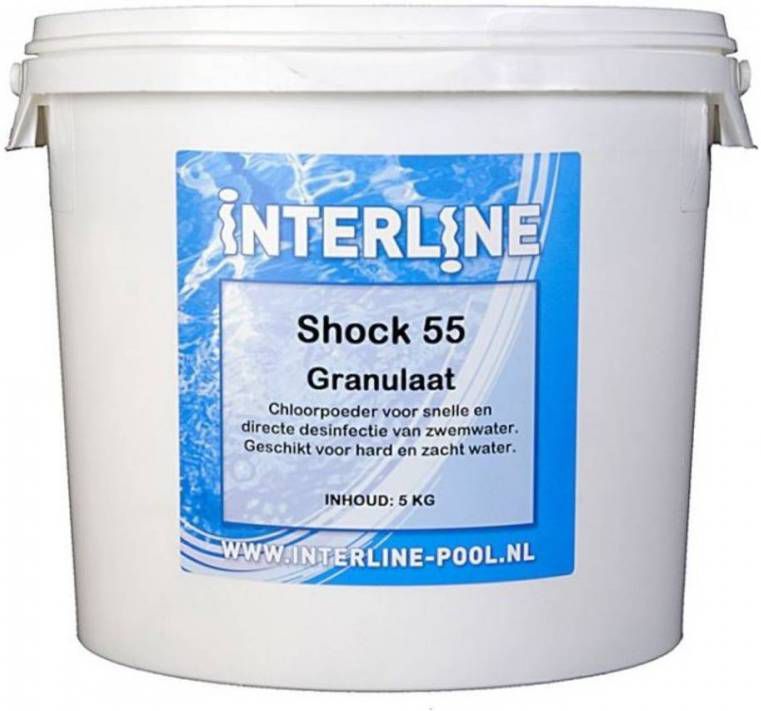 Interline Zwembadreiniger Shock 55 Granulaat 5 Kg online kopen