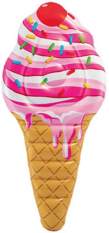 Intex Ice Cream Luchtbed 224 X 107 Cm