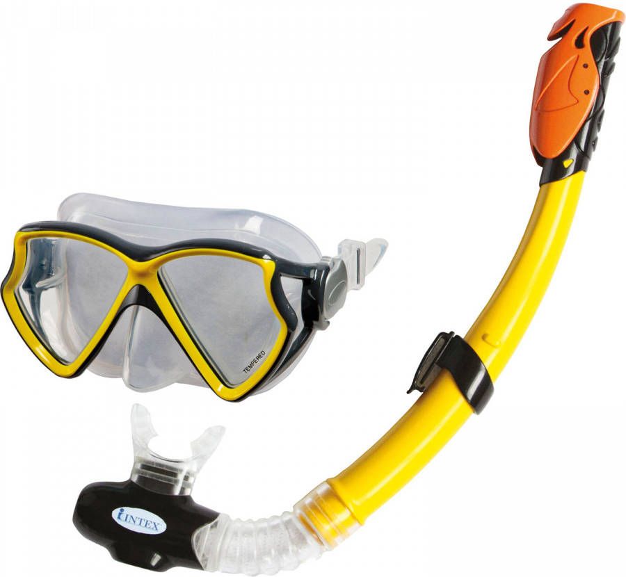 Intex Silicone Aviator Pro Snorkelset