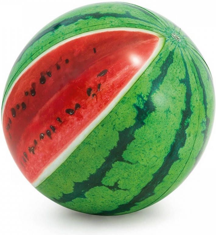 Intex Strandbal Opblaasbare Watermeloen 71 Cm Groen