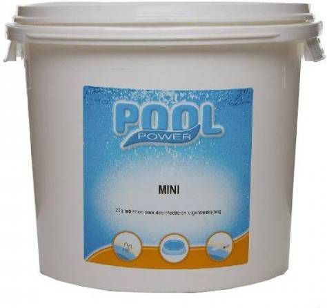Pool Power Mini Chloortabletten 20 gr/5 kg online kopen