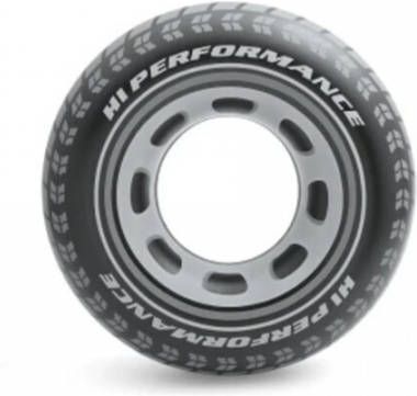 Intex Zwemband Giant Autoband Ø 91 Cm Zwart