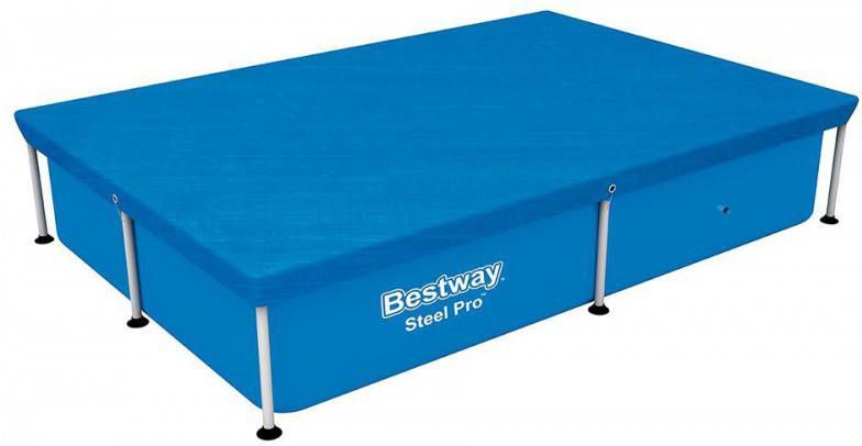 Bestway Flowclear Cover Steel Pro Rechthoek 221 Afdekzeil Blauw online kopen