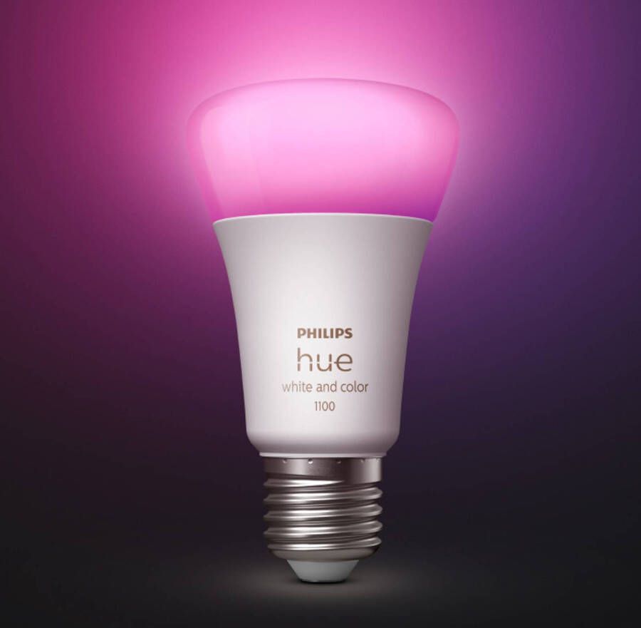 Philips Hue White And Color Ambiance Verbonden Led lamp 10w Equivalent 75w E27 Bluetooth X1