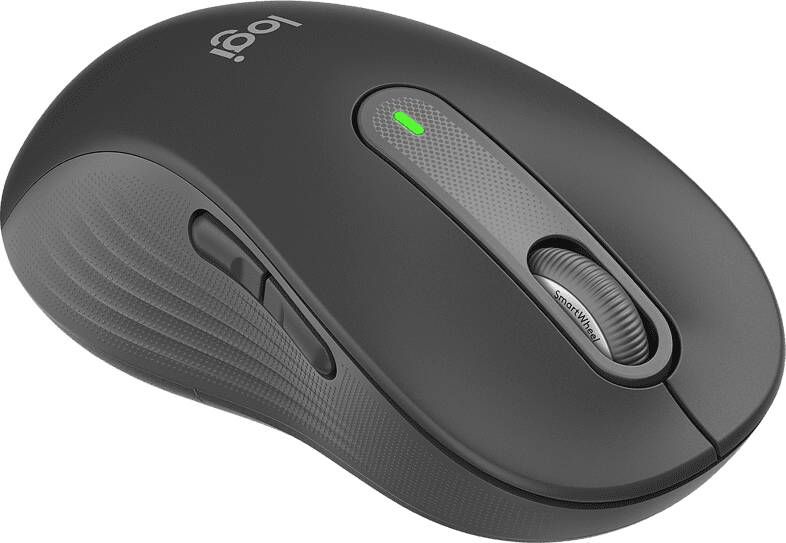 Logitech muis Signature M650 Groot Linkshandig(Graphite )
