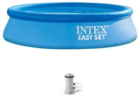 Intex Easy Set Pool Set Zwembad Met Waterfilterpomp 366 X 76 Cm