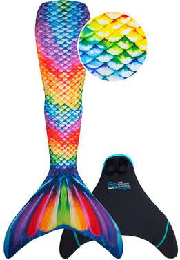 XTREM Toys and Sports FIN FUN Zeemeermin Mermaidens Original, Rainbow Reef