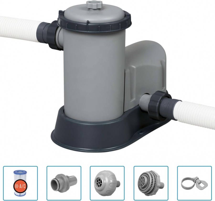 Bestway Zwembadpomp 5678 Ltr/uur 12V Voor Filter Type III(58012)(geschikt Voor