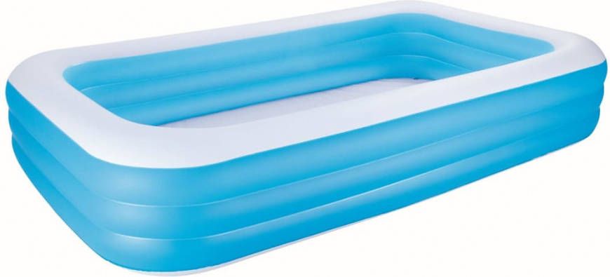 Bestway Blue Rectangular Familiezwembad 305x183x56cm