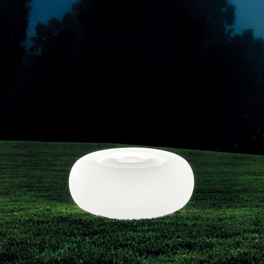 Intex Opblaasbare Poef Met Led licht 86 X 33 Cm