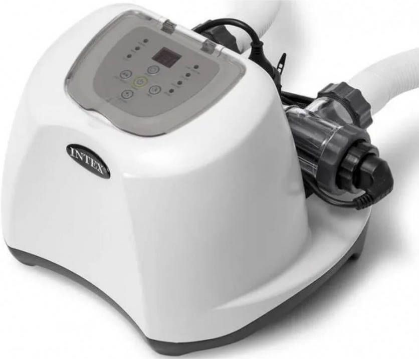 Intex Chloorgenerator Kristal Clear Saltwater System™with E.C.O. voor zwembaden tot 56, 8 m³