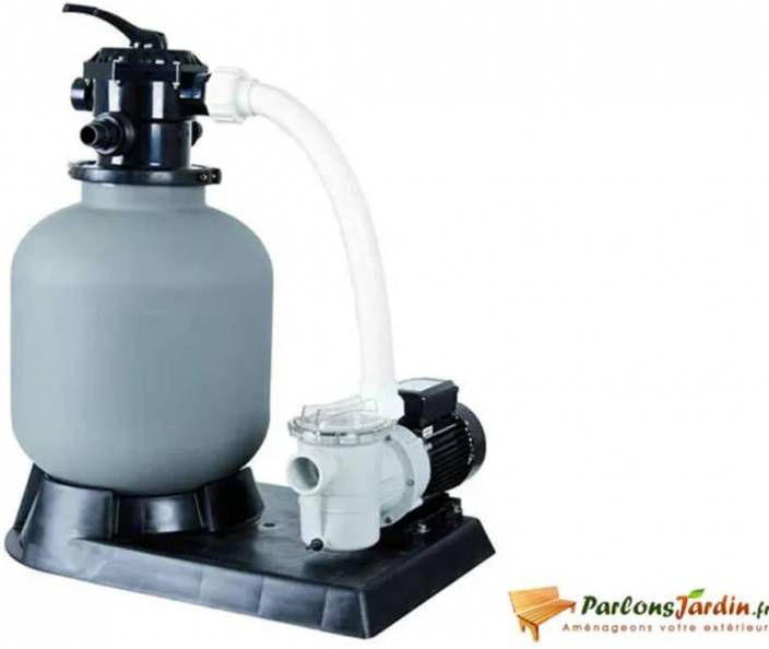 Ubbink 7504645 Poolfilter Set 400 Zandfilter 400 incl. Zwembadpomp TP 35 4,0 m3/h TOP Valve