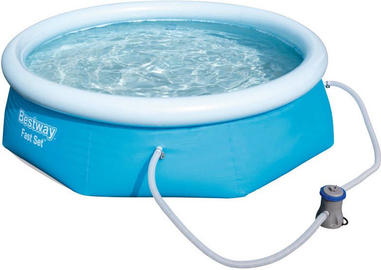 Bestway Zwembad fast set rond 244 Zwembad